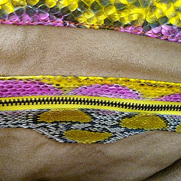 💚Genuine python matching bag and wallet - Picture 7 of 8